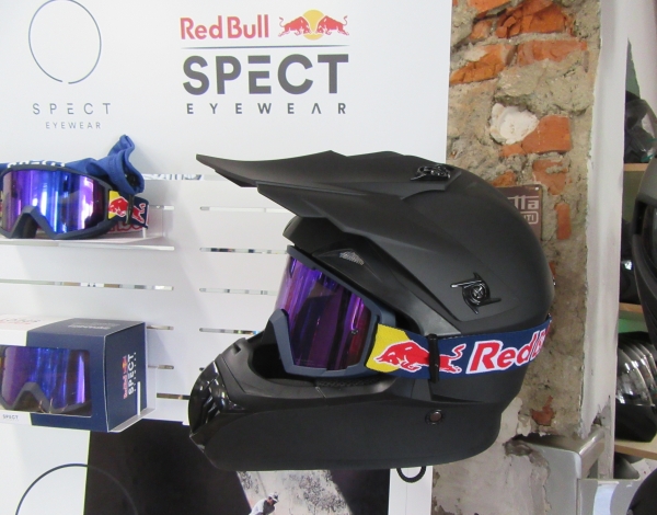 RedBull Set Angebot Brille inkl. Crosshelm